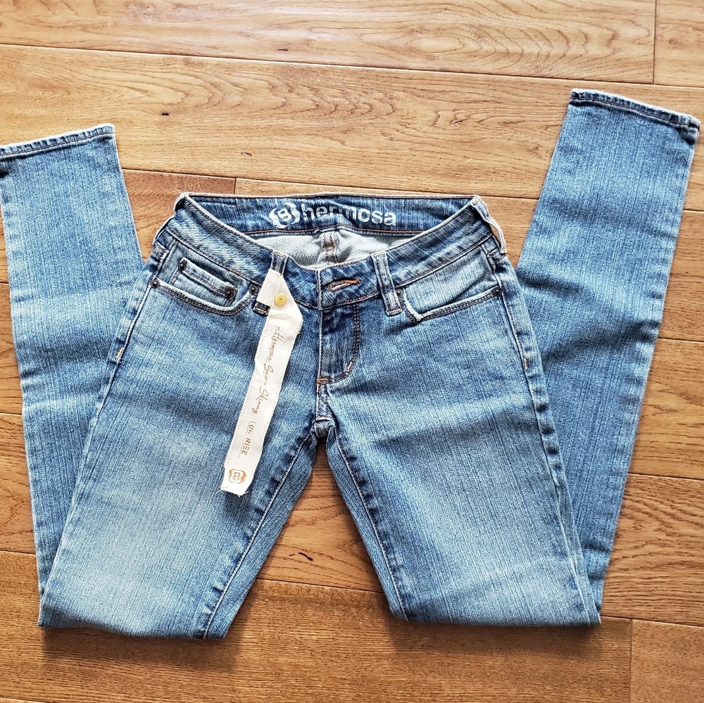 Bullhead Hermosa Super Skinny Jeans Sz 00 short